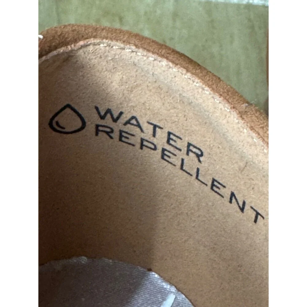 Vionic Water Repellent Wedges Willa Wedge Toffee NEW Size 11